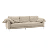 Vari 90" Textured Velvet Lounge Sofa