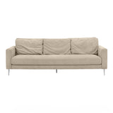 Vari 90" Textured Velvet Lounge Sofa