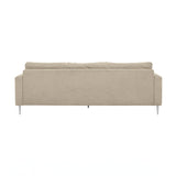 Vari 90" Textured Velvet Lounge Sofa
