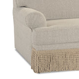 Yvette 3-Piece Warm Grey Performance Boucle L-Sectional - View 4