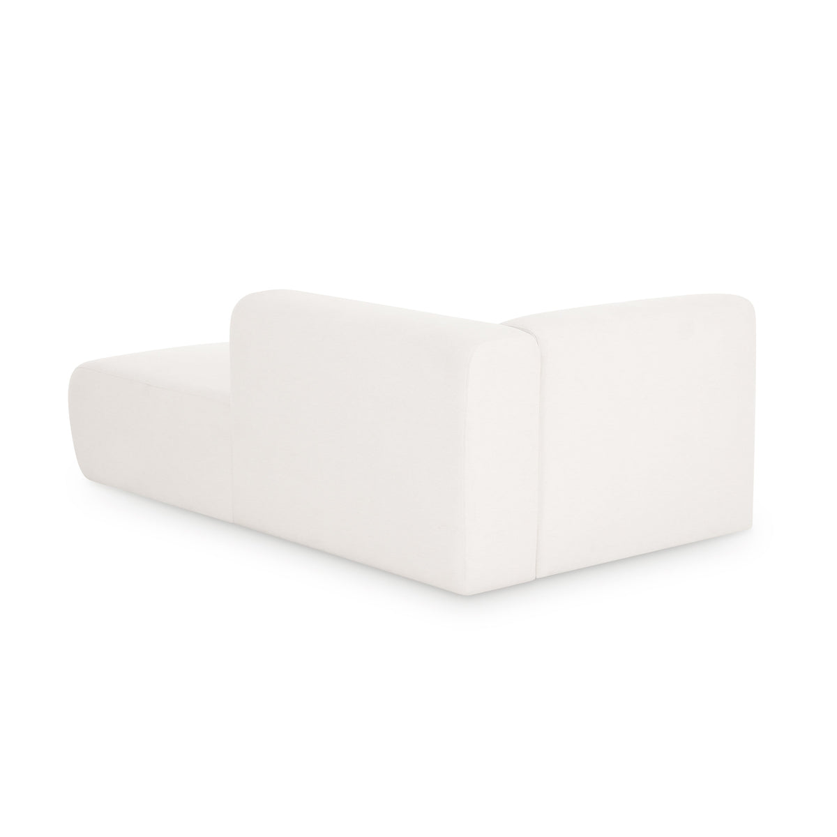 Tarra Cream Performance Chenille Modular Chaise - View 4