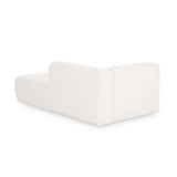 Tarra Cream Performance Chenille Modular Chaise - View 4