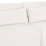 Tarra 3-Piece Cream Performance Chenille Modular Sectional - View 5