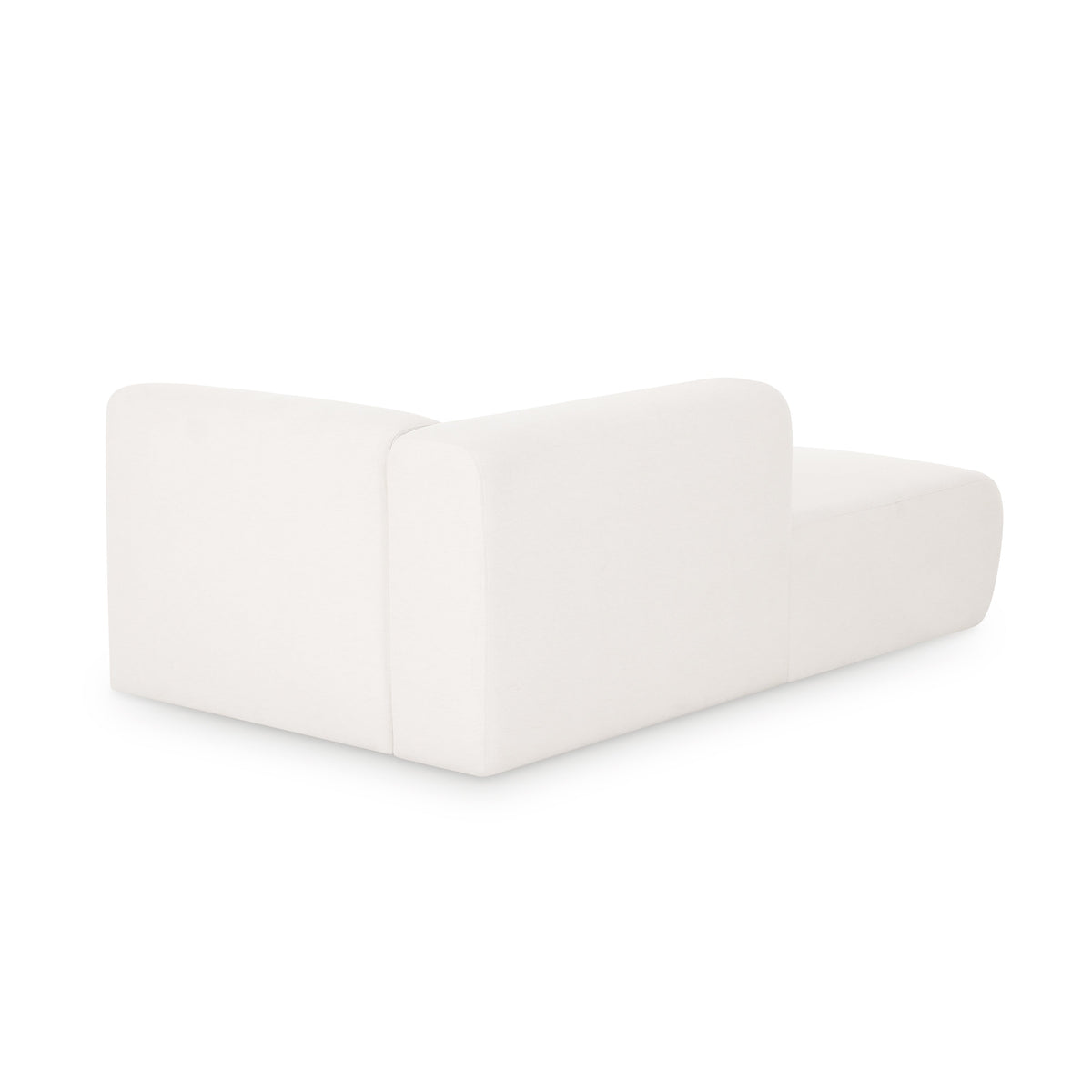 Tarra Cream Performance Chenille Modular Chaise - View 10