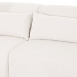 Tarra 3-Piece Cream Performance Chenille Modular Sectional - View 11