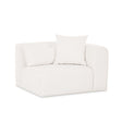 Tarra Cream Performance Chenille Modular Corner Chair - View 2
