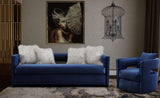 Kennedy Black Textured Velvet Swivel Chair