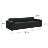 Olafur 96.5" Upholstered Sofa