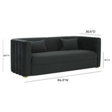 Callie 84" Velvet Sofa