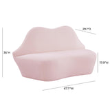 Lips 68" Velvet Settee