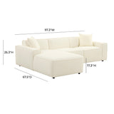 Olafur 2-Piece Upholstered L-Shaped Sectional