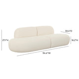Broohah 94" Upholstered Sofa