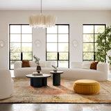 Fickle 3-Piece Cream Boucle Modular Sectional