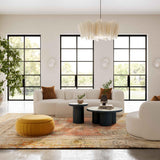 Fickle Cream Boucle 2-Piece Modular Sofa