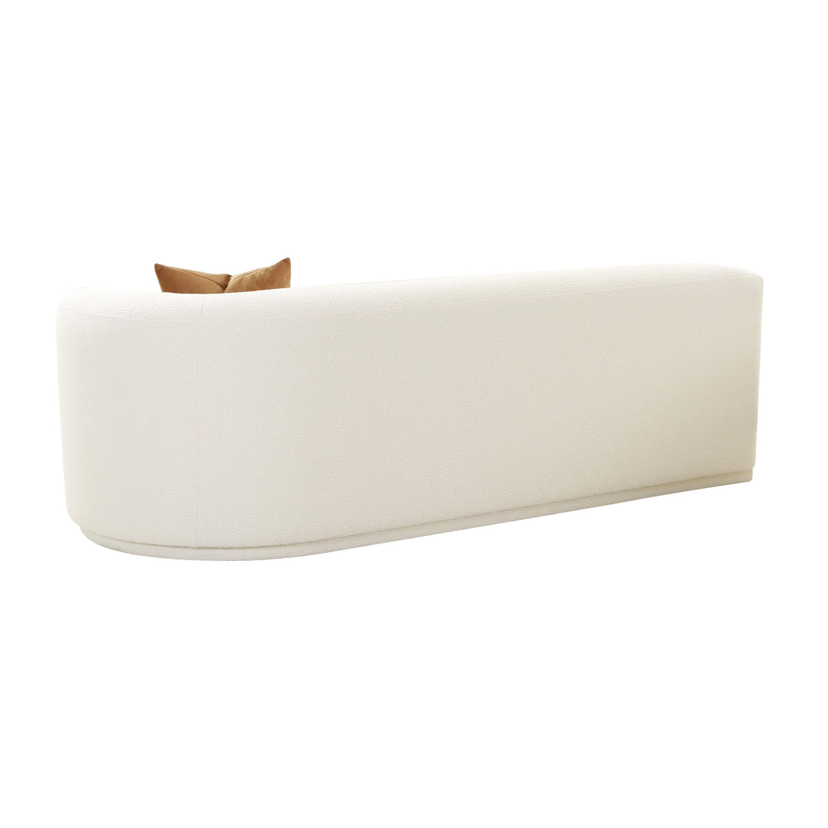 Fickle 82.5" Cream Performance Boucle Modular Loveseat - View 11