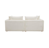 Hangover 81" Cream Boucle Loveseat