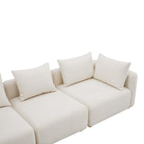 Hangover 112.5" Cream Boucle Sofa