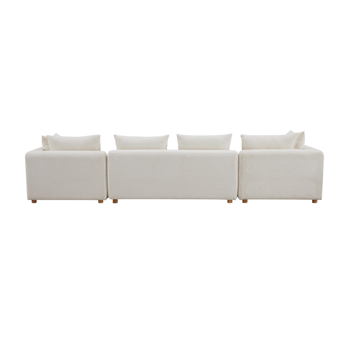 Hangover 145" Cream Boucle Long Sofa