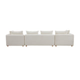 Hangover 145" Cream Boucle Long Sofa