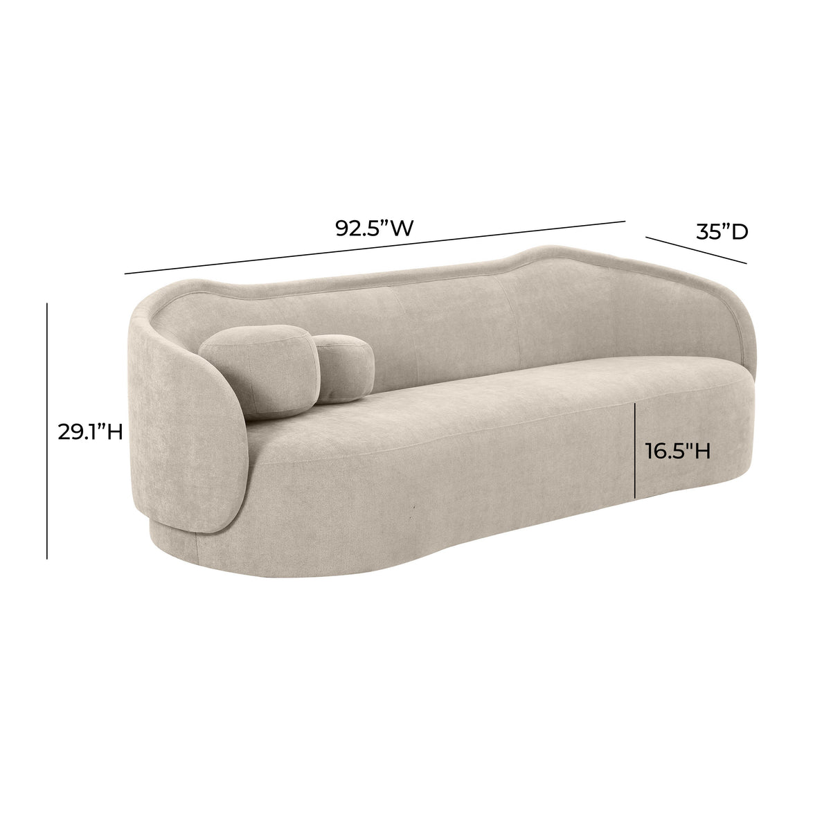 Circe 93" Sofa - View 17