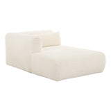 Tarra 71" Fluffy Oversized Performance Corduroy Modular Chaise - View 7