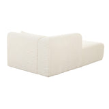 Tarra 71" Fluffy Oversized Performance Corduroy Modular Chaise - View 10
