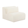 Tarra Fluffy Oversized Corduroy Modular Armless Chair