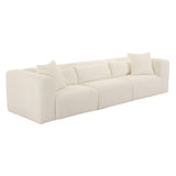 Tarra 118" Fluffy Oversized Corduroy Modular Sofa