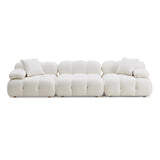 Calliope 118" Vegan Shearling Modular Sofa