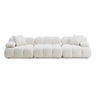 Calliope 118" Vegan Shearling Modular Sofa