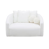 Hanim 54" Cream Performance Fabric Daybed