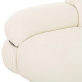 Leyla 98" Cream Boucle Sofa