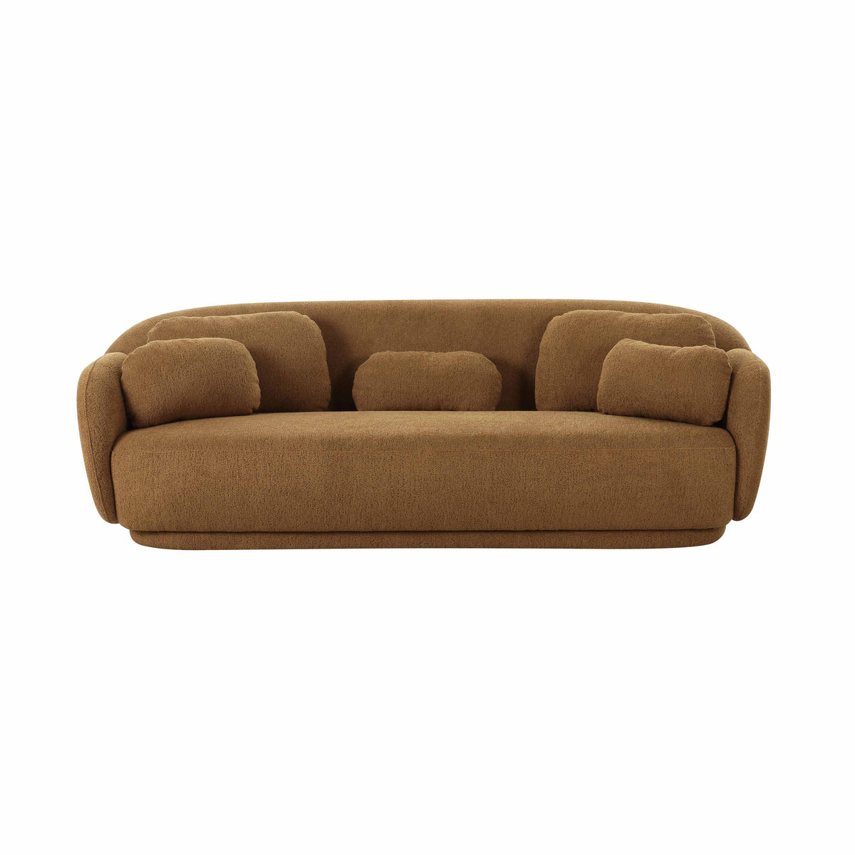 Misty 90 Inch Sofa Backrest Angle Showing Ergonomic Curve Support