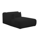 Tarra 71" Fluffy Oversized Performance Corduroy Modular Chaise - View 21