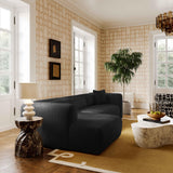 Tarra Fluffy Oversized Performance Corduroy Modular Corner Chair - View 15