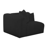 Tarra Fluffy Oversized Performance Corduroy Modular Corner Chair - View 21