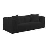 Tarra 86" Fluffy Oversized Corduroy Modular Loveseat