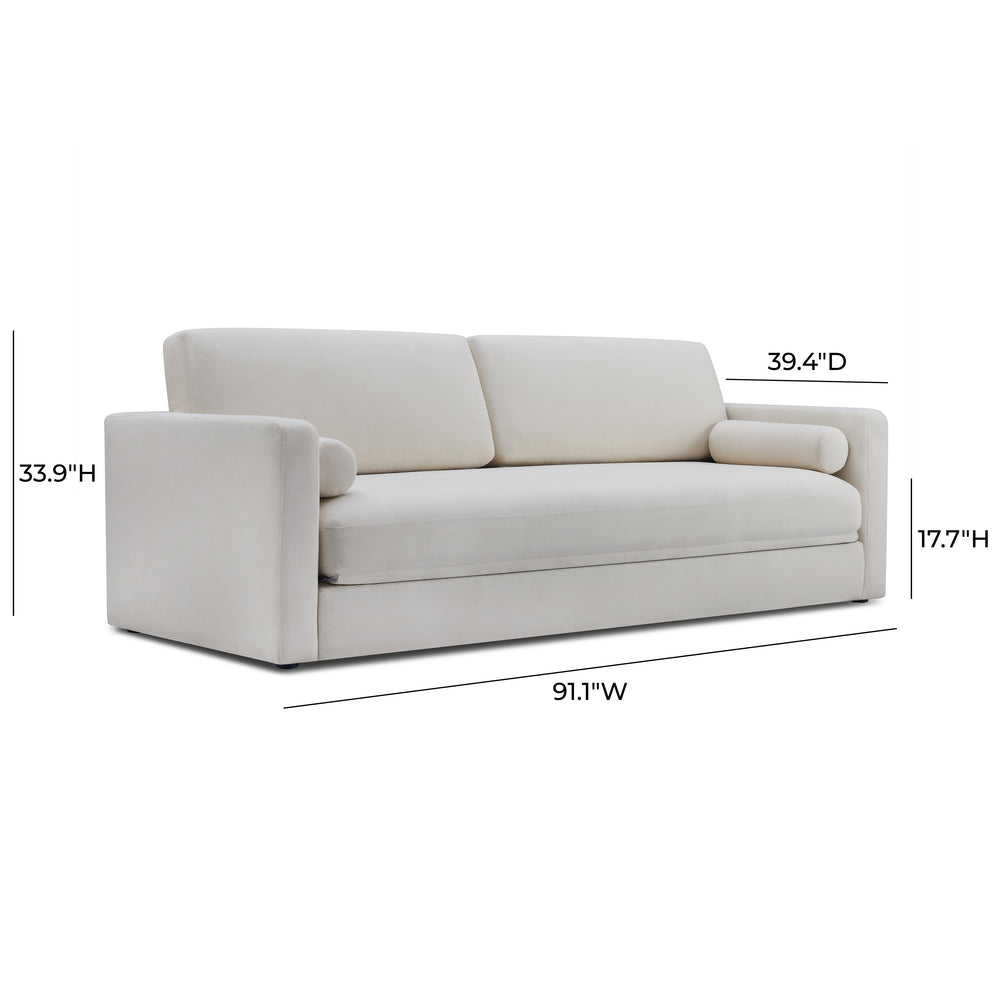 Ryan 91" Sleeper Sofa dimensions