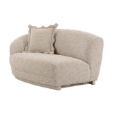 Marion 60" Two-Tone Textured Performance Boucle Loveseat - View 1