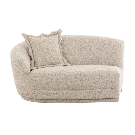 Marion 60" Two-Tone Textured Performance Boucle Loveseat - View 3