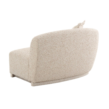 Marion 60" Two-Tone Textured Performance Boucle Loveseat - View 4