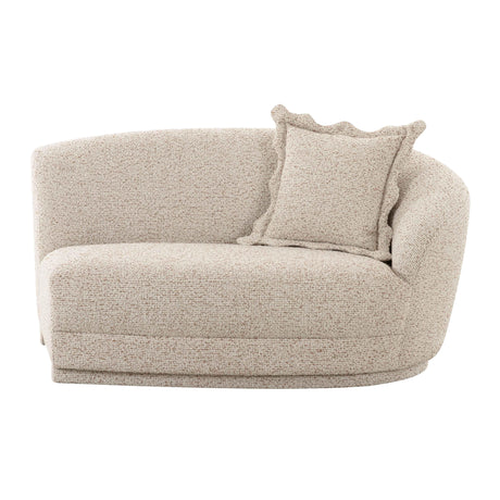 Marion 60" Two-Tone Textured Performance Boucle Loveseat - View 9