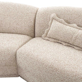 Marion 3-Piece Two-Tone Textured Boucle Sectional