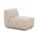 Sylvie Cream Boucle Armless Chair