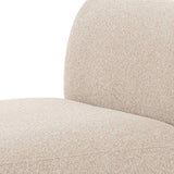 Sylvie Cream Boucle Armless Chair