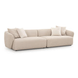 Sylvie 118" Cream Boucle Sofa