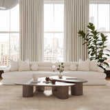 Lulu 141" Cream Boucle Sofa