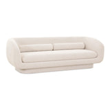 Simone 96" Cream Boucle Sofa