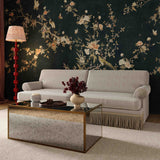 Yvette 92" Warm Grey Boucle Sofa