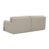 Yvette 92" Warm Grey Boucle Sofa